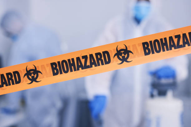 Professional Hoarding Cleanup technician working in Bloomsbury, NJ